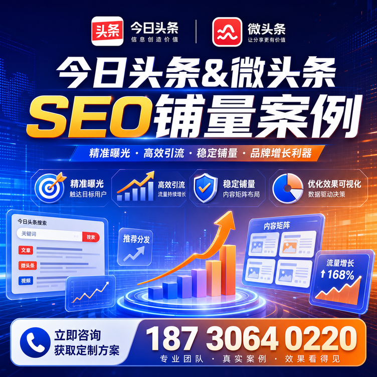 宿州头条号SEO矩阵批量内容铺量成功案例
