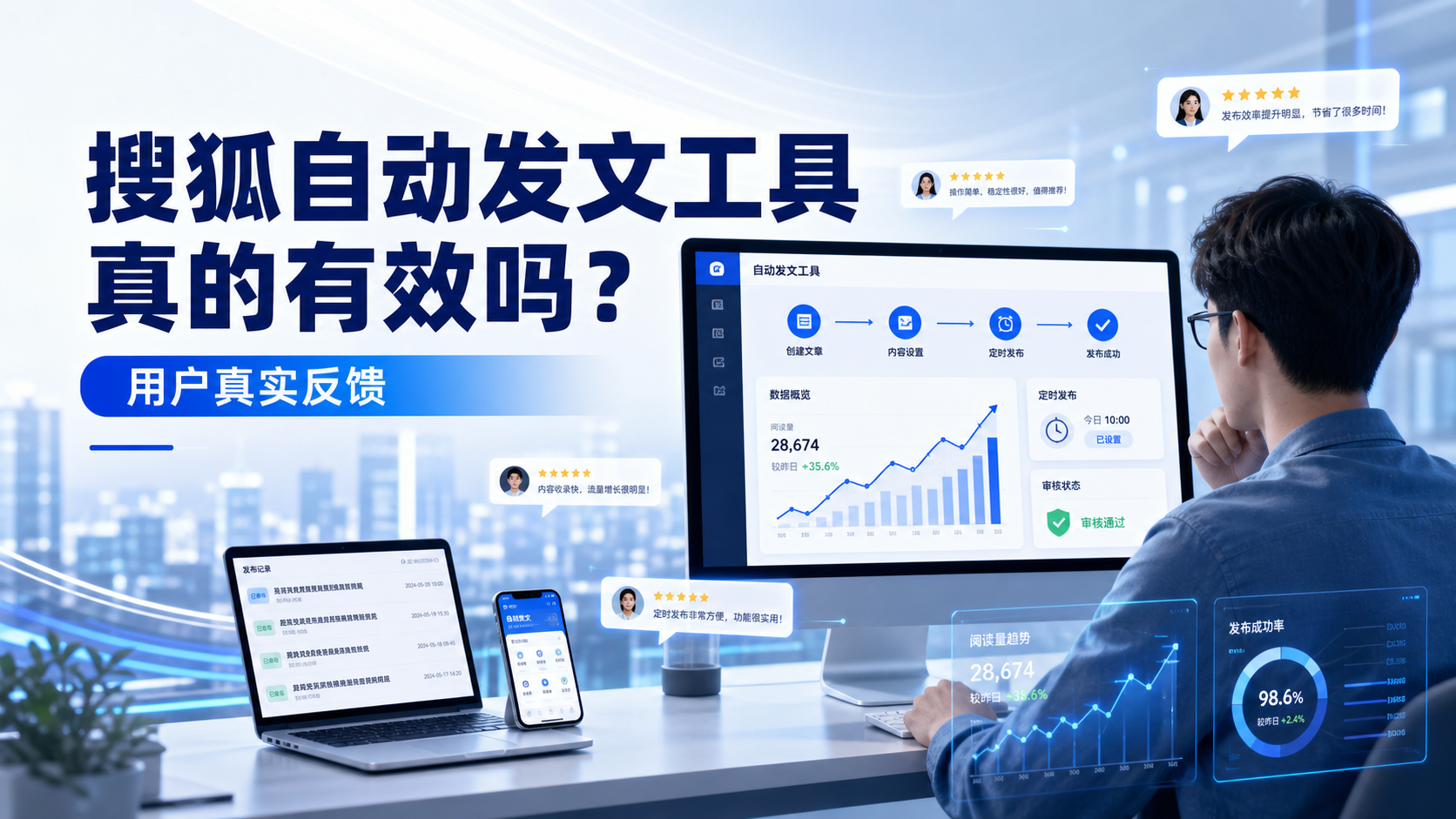 搜狐自动发文工具真的有效吗？宿州用户的真实反馈
